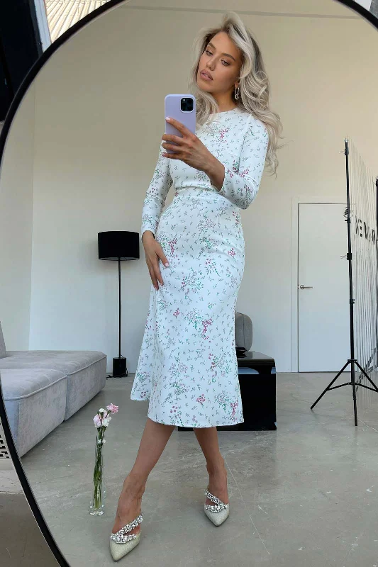 Best Seller Long Sleeve Midi Dress