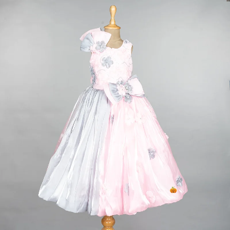 Price Rollback Pink Bow Gown for Girls