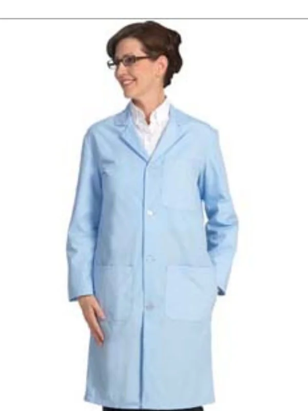 Blowout Deals Unisex Three-Pocket 41" Full-Length Button Closure Lab Coat