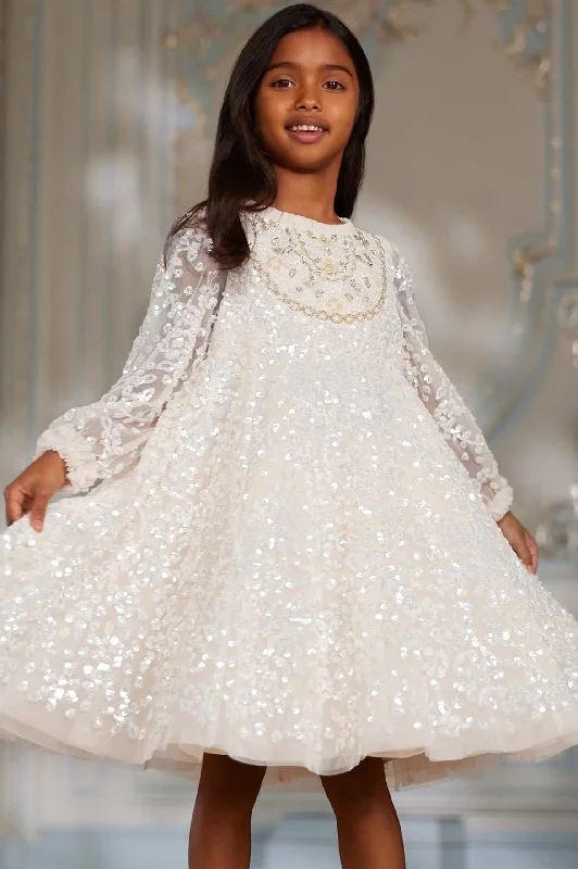 Great Bargains Victorian Wreath Gloss Kids Dress