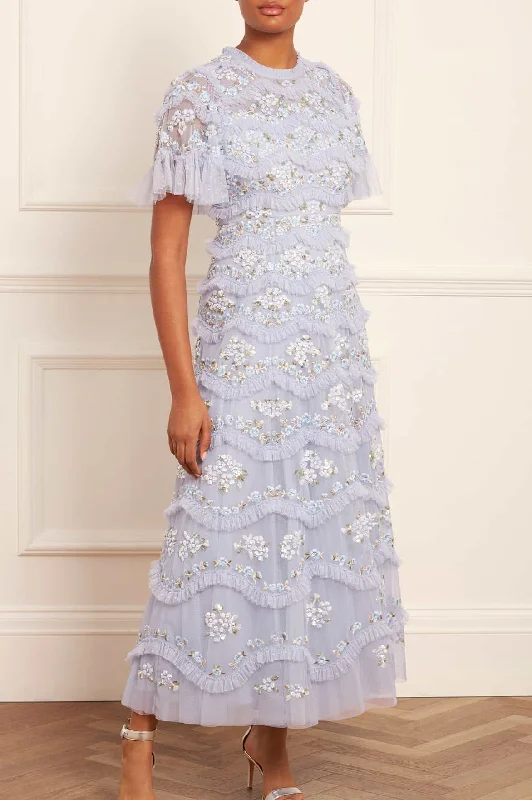Savings Bonanza Daisy Wave Ankle Gown