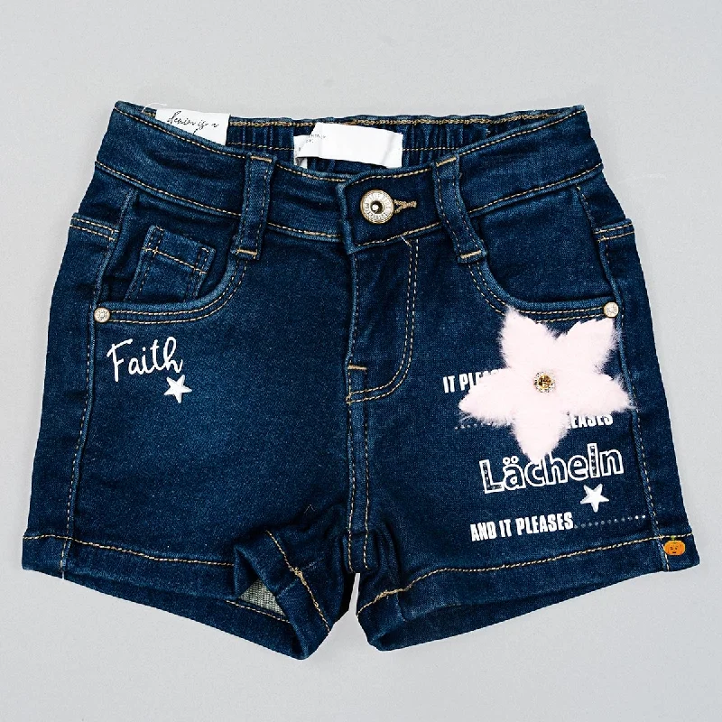 Crazy Savings Floral Pattern Girls Shorts