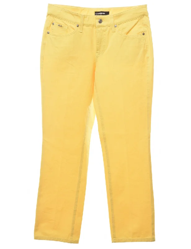 Deal of the Week Yellow Tapered Jeans - W30 L29