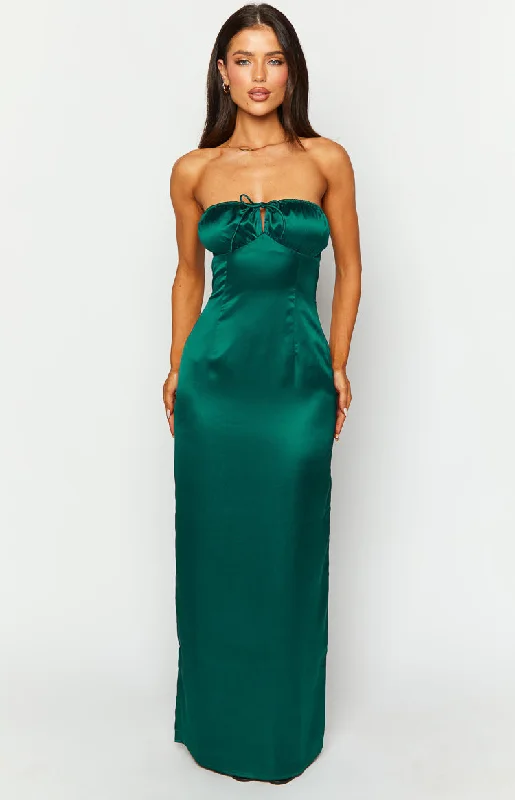 Factory Direct Sale Soph Emerald Maxi Dress