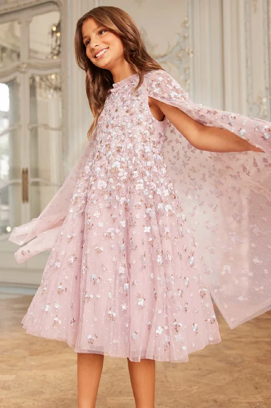 Price Rollback Dahlia Ditsy Cape Kids Dress