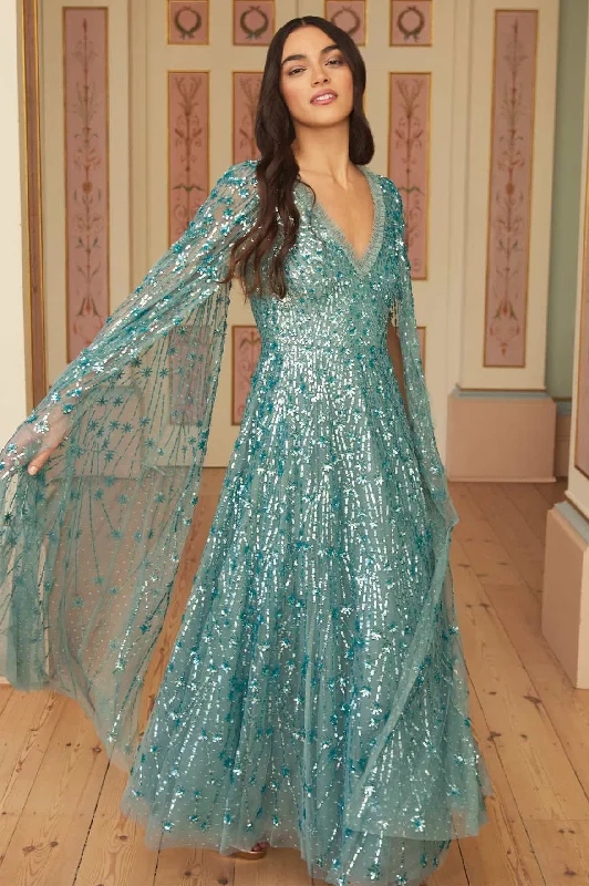 Limited Availability Comet Ankle Gown