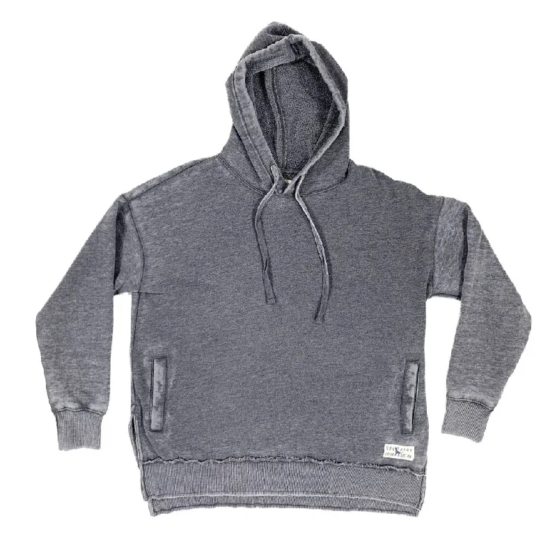 Special Buy Southern Fried Cotton Ladies Mountain Side Charcoal Hoodie SFBRW019-CHR