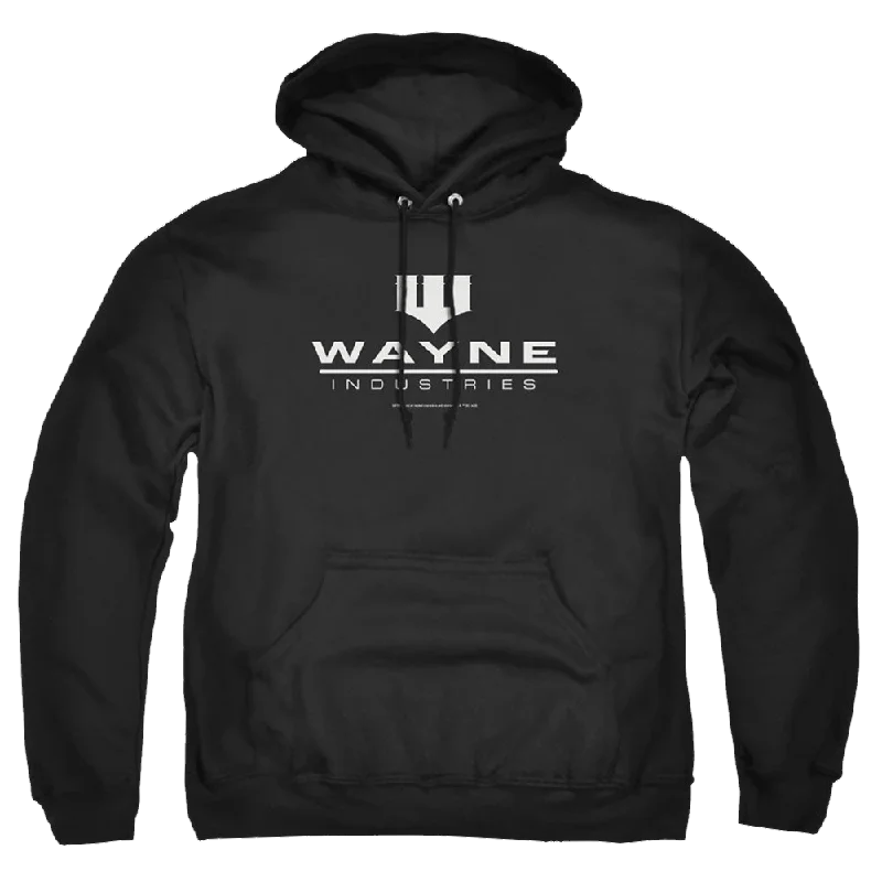 The Batman (2022) Wayne Logo On Black - Pullover Hoodie