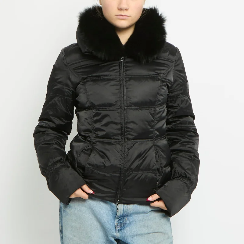 Warehouse Sale Phard Fur Collar Padded Jacket - UK 10