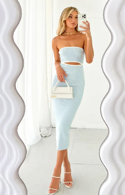 Final Markdown Isobel Blue Midi Dress