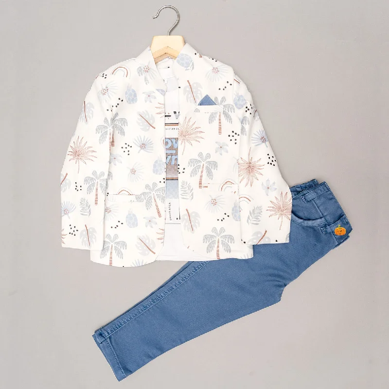 Friends and Family Sale Printed Boys Party Wear Set