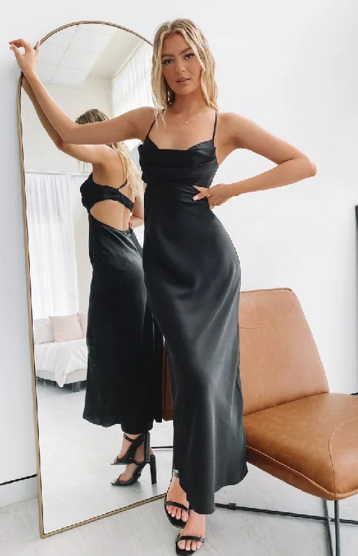 Mega Deal Taleah Cut Out Maxi Dress Black