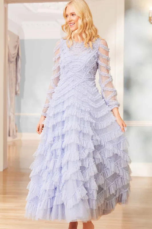 Final Clearance Lana Round Neck Gown