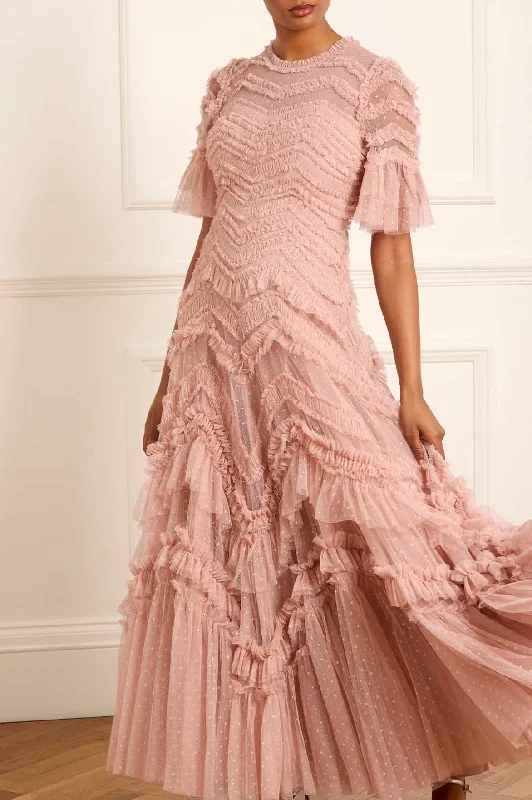 Don’t Miss Out Elia Short Sleeve Gown