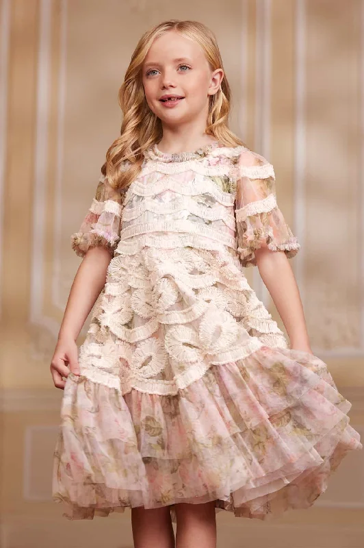 Closeout Rose Powder Ingrid Kids Dress
