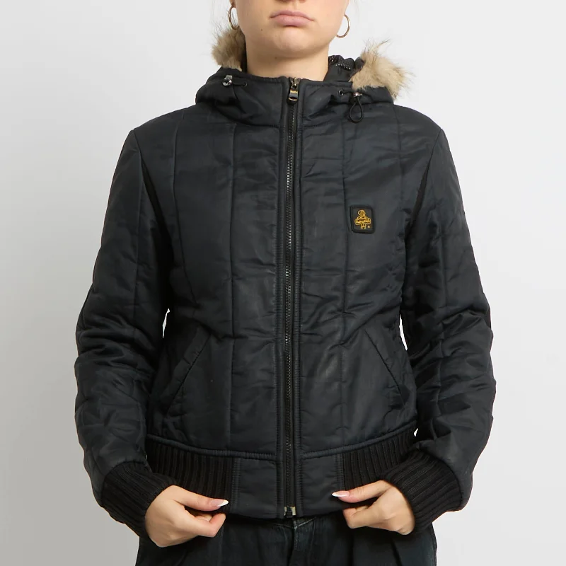 Value Deals Refrigiwear Fur Hood Fitted Jacket - UK 10