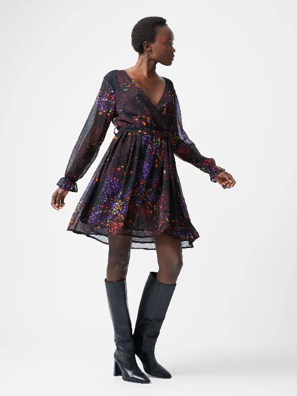 Mega Sale Elise Wrap Mini Dress