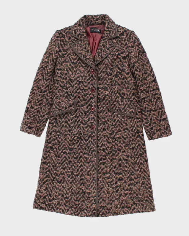 Vintage 90's Betty Barclay Wool Blend Overcoat - M