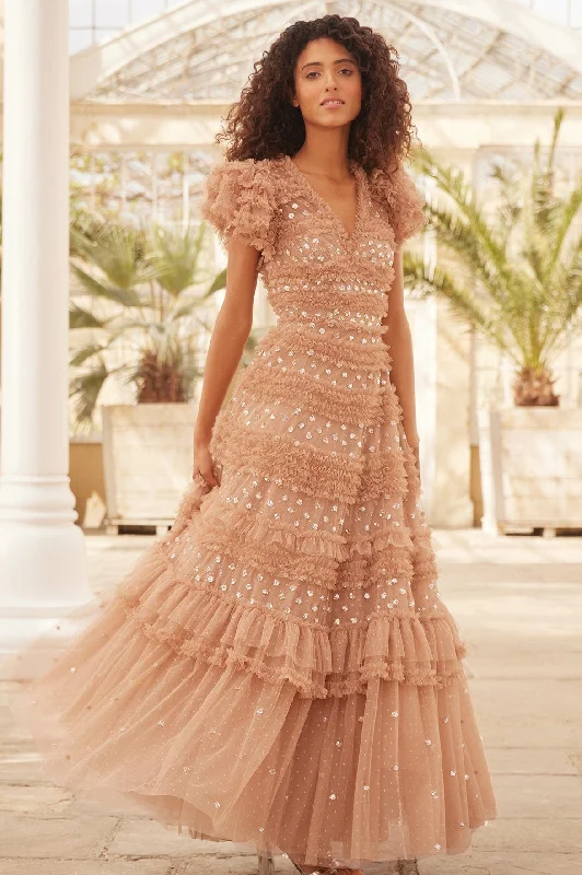 The Best Prices Vivian V-Neck Gown