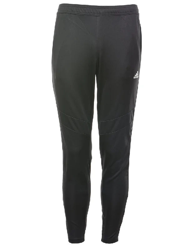 Adidas Black Tapered Track Pants - W30