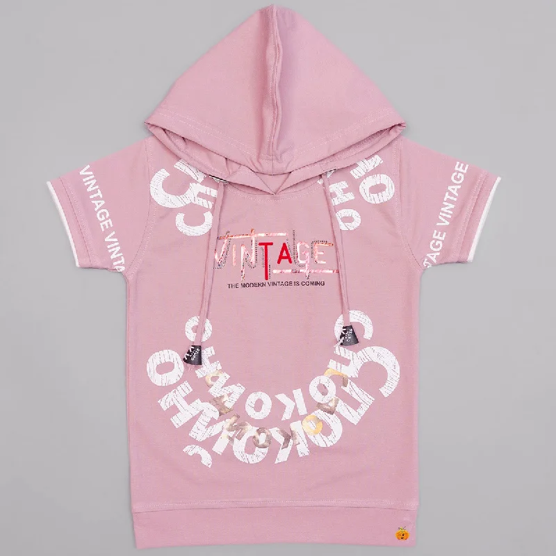 Super Deal Typography Hoodie T-shirts for Boys