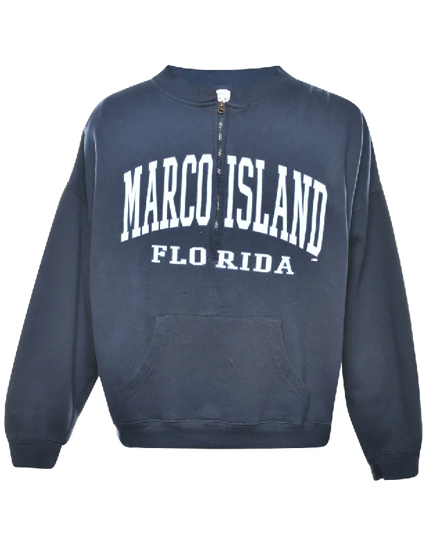 Stock Up and Save Florida Marco Island Printed Sweatshirt - L