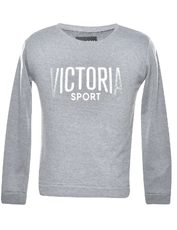 Instant Discount Petites Victoria Sport Printed Sweatshirt - S