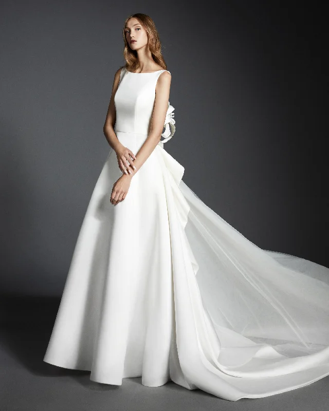Bargain Blast VRM391 - SCULPTED FLORALS GOWN