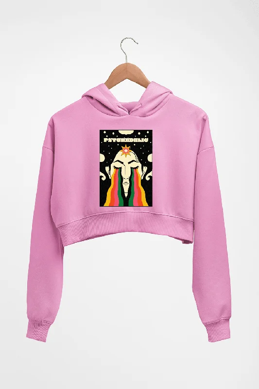 Psychedelic Crop HOODIE FOR WOMEN