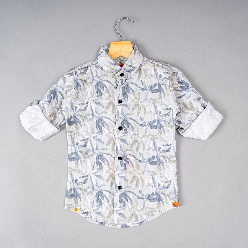 Special Discount Printed Full Sleeves Boys Shirt