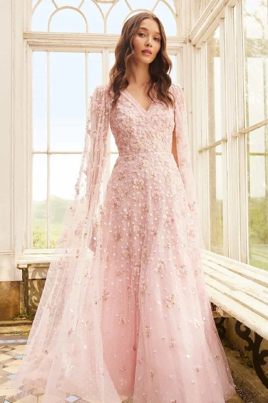 Mega Deal Dahlia Ditsy Ankle Gown