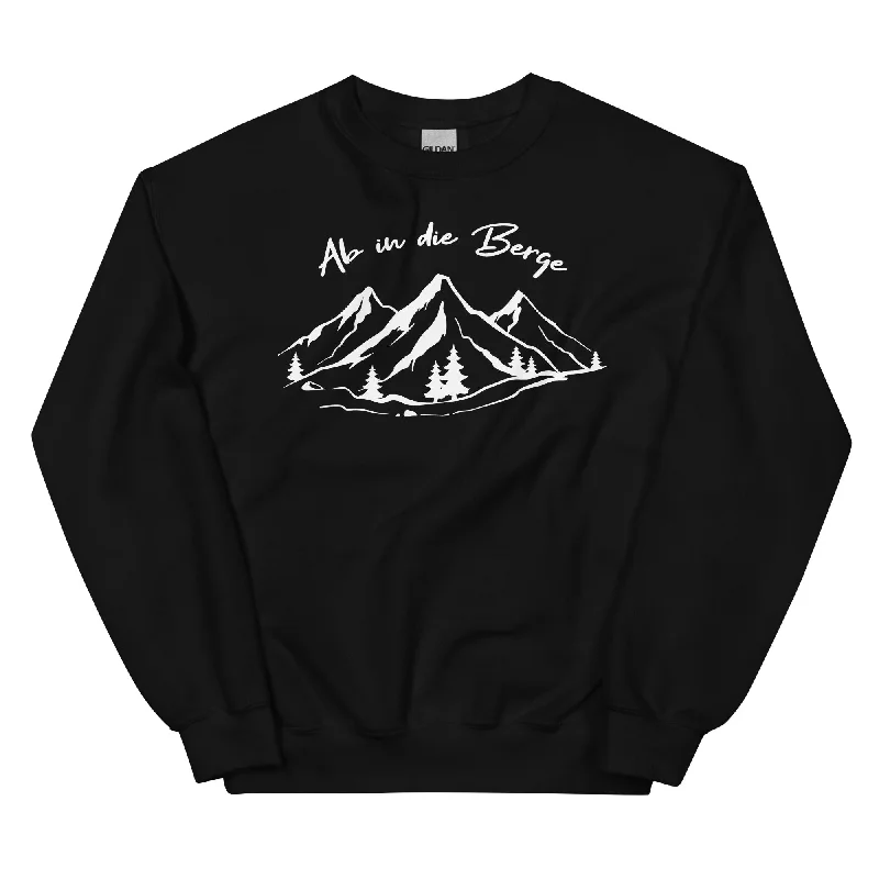 Ab In Die Berge - Sweatshirt (Unisex)