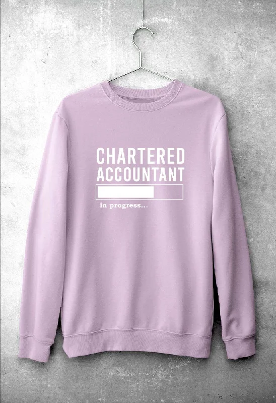 Act Fast Chartered Accountants(CA) In Progress Unisex Sweatshirt for Men/Women
