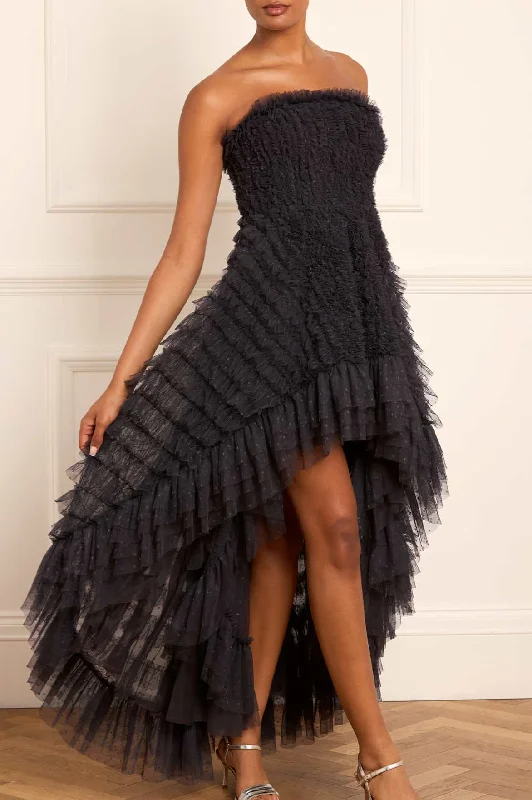 Exclusive Offers Mia Strapless High-Low Gown