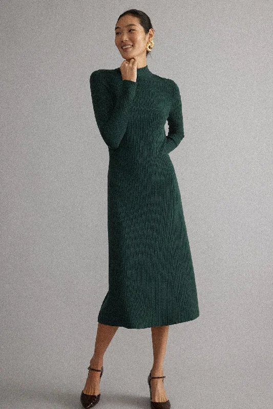 Cypress Knit Conrad Midi Swing Dress