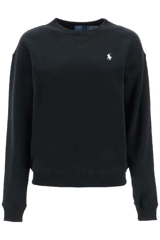 Loose Fit Sweatshirt  - Black