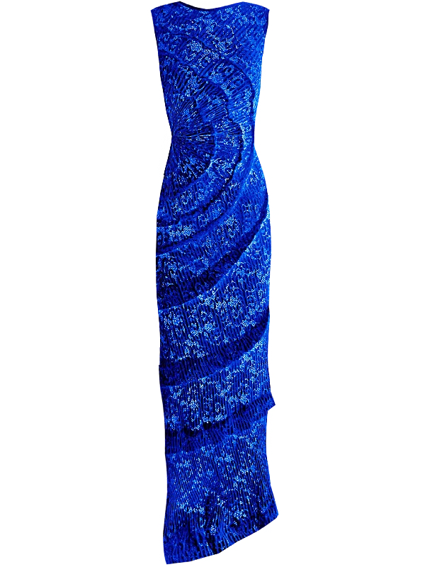 Bonus Savings Spiral Dress Floor Length