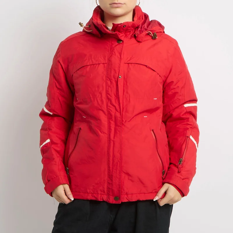 Price Smash Popper Detail Padded Windbreaker - UK 12