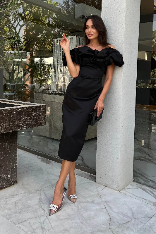 Limited Time Offer "Meringue" Midi Dress