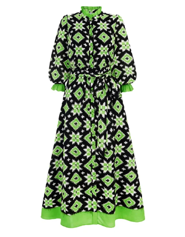 Time-Limited Offer Apple Ikat Tilly Dress