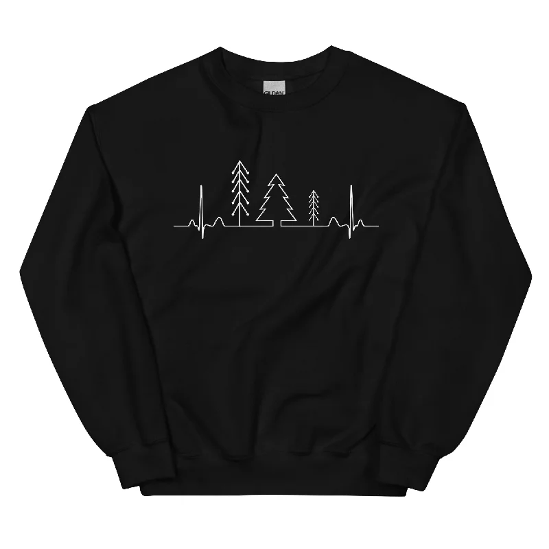 Herzschlag Wald - Sweatshirt (Unisex)