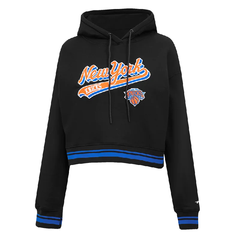 Fantastic Offers SUDADERA CON GORRO NBA NEW YORK KNICKS SCRIPT TAIL PARA MUJER