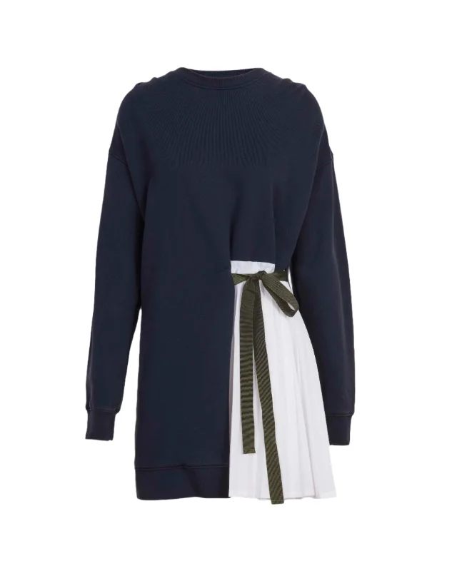 Value Deals Callie Dress in Maritime Blue & White