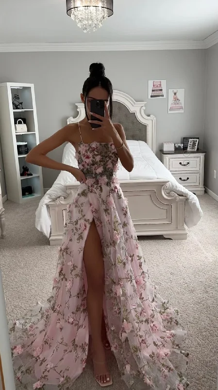 Bargain Blast FLOWERET BACKLESS A LINE GOWN