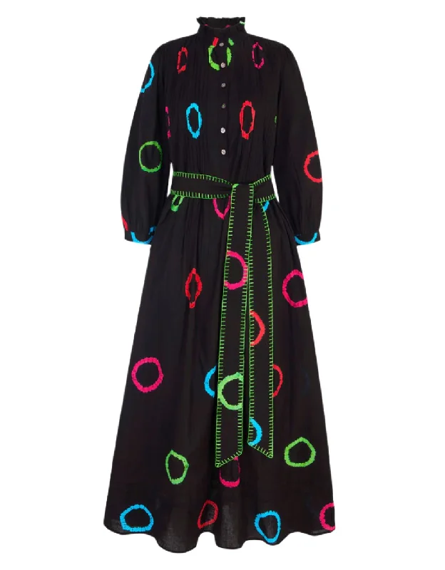 Crazy Deals Rainbow Polka Anjuna Dress