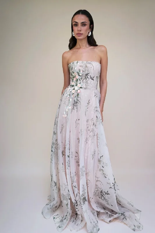 Limited Time Offer Miniature Rose Gown With Lace