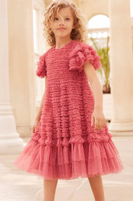 Price Reduction Vivi Ruffle Kids Dress