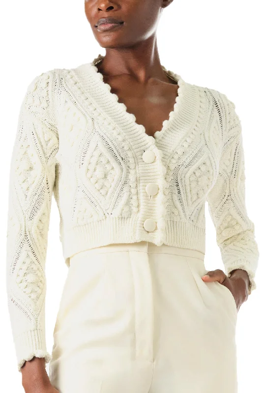 Exclusive Online Offer Cable Knit Cardigan