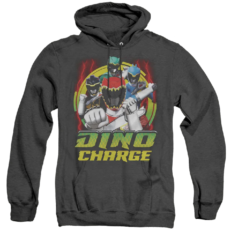 Power Rangers Dino Charge Dino Lightning - Heather Pullover Hoodie